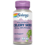 SOLARAY Celery Seed Extract Capsules - Overall Health Support for Men & Women, 100 mg, 85% Phthalides, Non-GMO, Vegan - 30 Count VegCaps