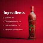 Young Living NingXia Red Antioxidant Drink | 25.35 fl oz | Superfruit with Wolfberry, Blueberry, Pomegranate, Orange, Lemon & Yuzu Essential Oils | 4 Pack