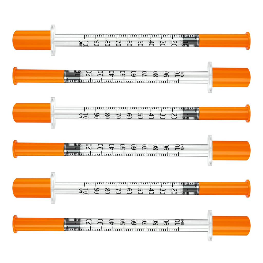 1ml 29G 5/16" (8mm) Syring, Pack of 25