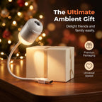 asfanst 2-in-1 Galaxy Projector Night Light, USB Starry Sky Night Light Projector with Adjustable Brightness, Mini LED Projection Lamp for Bedroom Ceiling Wall Room Decor (B-5 Projection Films)