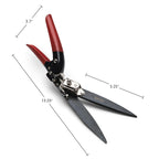 Kings County Tools Grass Shears - Garden Clippers with Rotating Handle