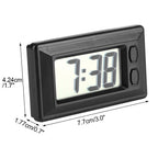 TMISHION LCD Digital Table Car Dashboard Desk Electronic Clock with Date Time Calendar Display for Home Office Car - 3.0 * 1.7 * 0.7 Inch