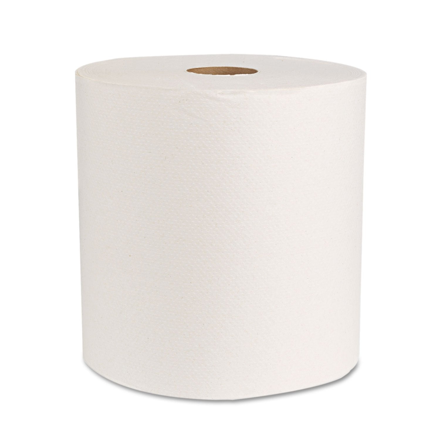 Genuine Joe GJO22700 Hard Wound Roll Towel, 800' Length x 7-8/9" Width, White (Case of 6)