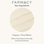 Farmacy Beeswax Lip Balm - Honey Butter Moisturizing Lip Care Enriched with Cupuaçu & Cocoa Butters, Proprietary Honey Blend and Vitamin E to Nourish, Soften & Heal (3.4g)