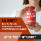 (3-Pack) Jelly Lean Gummies, Official JellyLean Supplement Gummys with Premium Ingredients, Advanced Formula Support for Active Lifestyle & Overall Wellness Reviews (180 Gummies)