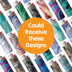 BIC Maxi Pocket Lighter, Special Edition Marble Collection, Assorted Unique Lighter Designs, 8 Count Pack of Lighters (Colors May Vary)