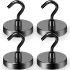 LOVIMAG Magnetic Hooks for Cruise Cabins 130LBS Heavy Duty Magnet Hook 4 P