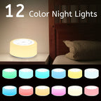 Soother Sleep Sound Machine Night Light White Noise Machine with 30 Soothing Sounds & 12 Color Night Lights for Baby Kids Adults Brown Noise Machine with Timer & Continuous Play for Home Travel Office