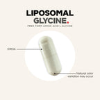 Codeage Liposomal Glycine+ – 1,500 mg Free-Form Glycine Supplement with Liposomal Delivery, Amino Acid Support, 2-Month Supply – 180 Capsules
