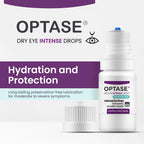 OPTASE Dry Eye Intense Drops - Preservative Free Eye Drops - Multidose Bottle - Step 3 Hydrate - .33 fl oz, 300 Doses