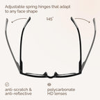 NOVIVON Reading Glasses +2.75 with 6 Cases – Blue Light Blocking Readers for Women & Men, Computer eye glasses, Cheaters