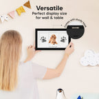 Inkless Hand and Footprint Kit, Boy Girl Newborn Keepsake (Onyx Black)