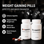 Rosamin Weight Gaining Pills (1Set(2Bottle))
