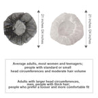 ZMDREAM Hair Nets Disposable Bouffant Cap for Food Service Beauty Latex Free 24-inch Case of 1000 White LZ0300B