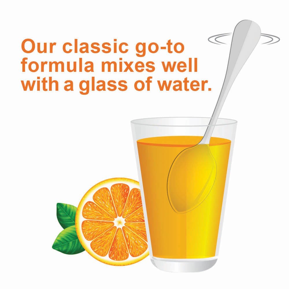 CITRUCEL Fiber Powder for Occasional Constipation Relief, Methylcellulose Fiber Powder, Orange Flavor - 16 Ounces