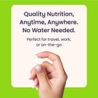 EZ Melts Dissolvable Vitamin D3 5,000 IU - Vegan Vitamin D Supplement for Bone & Teeth Support - No Artificial Flavors - Plant-Based & Non-GMO - Green Apple - 90 Dissolvable Tablets (90 Servings)