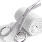 Utopia Care Bandage Scissors, 4.5 Inch Stainless Steel Shears for First Aid and Professional Use – Black