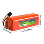 TQTHL Battery for Xiaomi Roborock S5, S5 Max, S50, S6, S6 MaxV, S7, Q7 Max V Ultra Pure, Q5 Q5 Max Q5 Pro, Brr-2p4s-5200s, Mijia 1st and 2nd Generation Robot Hoover（Not for Roborock Qrevo ）