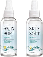 AVON SKIN SO SOFT Original Dry Oil Spray 5 fl.oz (Double Pack)