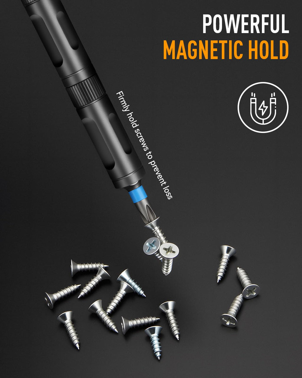 KELIN Magnetic Ratchet Screwdriver Set, 43 in 1 T Handle Ratchet Screwdriver Kits with S2 Steel Bits, Ratcheting Screwdriver for Home Daily Repair, DIY Projects, Ideal Gift for Men Husband