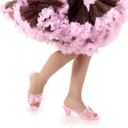 Mastom Girls Princess Dress Up Shoes and Tiara Play Set
