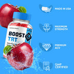 (1 Pack) Boost TRT Gummies, Maximum Strength Supplement, BoostTRT Advanced All Natural Vitamin Gummies