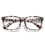 ZNEIAAPR Nearsighted Myopia Glasses for Men Women, Blue Light Shortsighted Distance Glasses with TR90 Frame Spring Hinge (NOT READING GLASSES),-0.50x/Tortoise