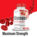 Gold Nutra Glycogen Capsules Blood Balance, Premium All Natural Ingredients, Official Maximum Strength Pills Glycogen Blood Supplement Vitamins (2 Pack)