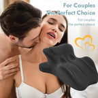 Sweet Spot Pillow, Chiromonk Couples Pillow - 27° Angle Perfect Position, Memory Foam Cushion for Intimacy Support & Back, Ideal for All Postures, Keep The Passion Going All Night