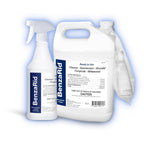 BenzaRid Pro Mold Killer Fungicide Disinfectant including Aspergillus Niger (Black Mold) H5N1 Pack | Multi-Purpose Fungicide, Mildewstat, Disinfectant, Virucide | EPA Reg. 1 Gal + 32 oz.