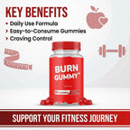 (2 Pack) Burn Gummies, Official Burn Supplement Gummys with Premium Ingredients, Advanced Formula Support for Overall Health & Wellness Reviews (120 Gummies)
