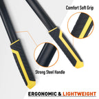 Jardineer Ratchet Anvil Loppers, Heavy Duty Tree Branch Cutters with 2" Cutting Capacity, Labor-Saving Garden Loppers with Additional SK5 Spare Blade for Yard, Orchard & Thick Shrub Trimming