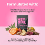 Detox Tea for Bloated Belly & Digestion | Loose Leaf Herbal Tea | Body and Colon Cleanse with Milk Thistle, Burdock Root, Senna Leaf | Digestive & Flat Tummy Tea | Natural Laxative