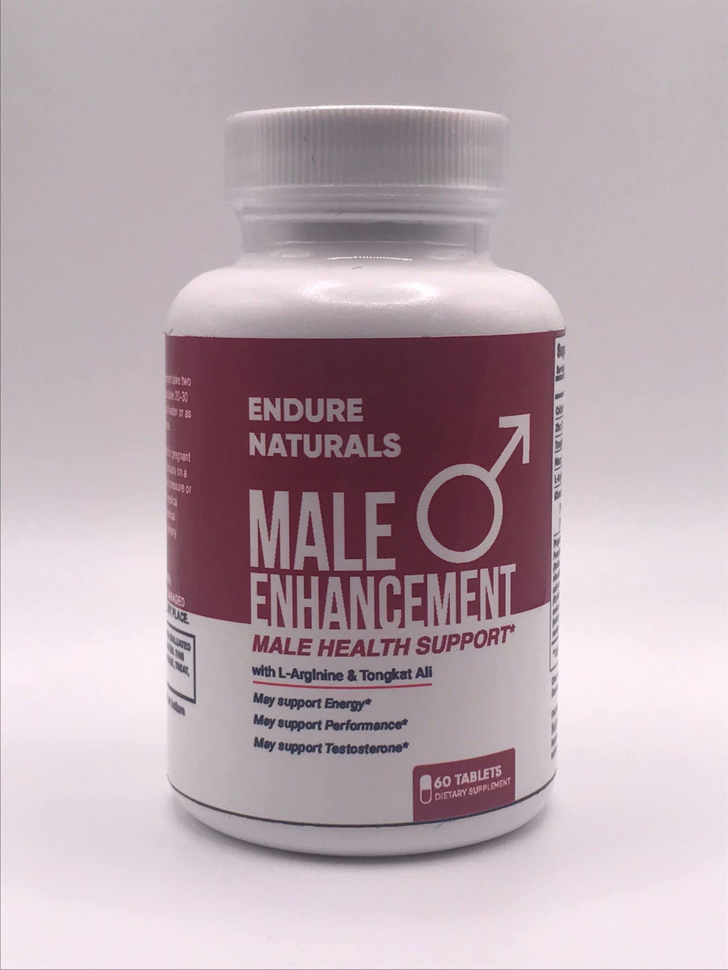 Zonata Endure Naturals Strength Support, Endura Naturals Male Enhancing Supplement - Endura Naturals Male Pills - 60 Count