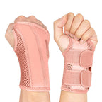 NuCamper Wrist Brace Carpal Tunnel Right Left Hand for Men Women, Night Wrist Sleep Supports Splints Arm Stabilizer with Compression Sleeve Adjustable Straps,for Tendonitis Arthritis Pain Relief