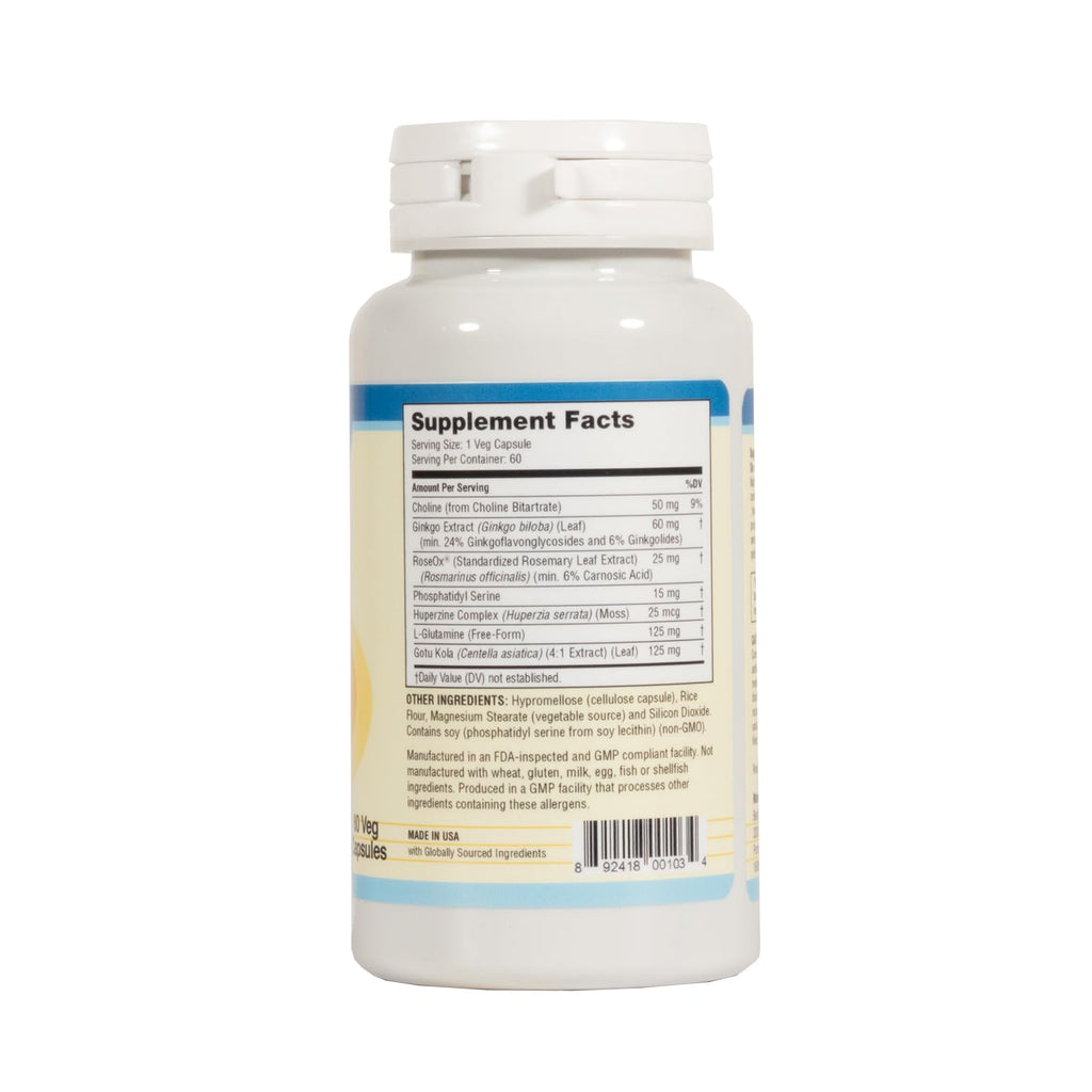 Best in Nature VitaBrain Brain Support Supplement - 60 Capsules