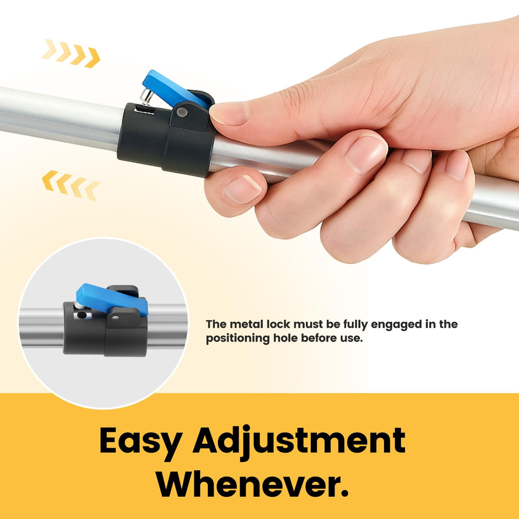 FGRHY Telescopic Grabber Reacher Tool, 5-Level Adjustable (23'' to 41'') - Extendable Gripper and Reaching Tool - Heavy Duty Pick Up Stick Grabbers for Elderly, Surgery Recovery Must Haves (Blue-2pc)