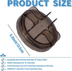 Pool Pump Lid Cover Compatible with 3/4HP Pond DIY self-Starting Above Ground Pool Pump Cover Sand Filter Pump