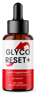 Glyco Reset Drops - Official GlycoReset Oral Liquid Drop Advanced Premium Formula Support Maximum Strength, Natural Ingredients Vitamins for Overall Health & Wellness, 1 Bottle for 1 Month