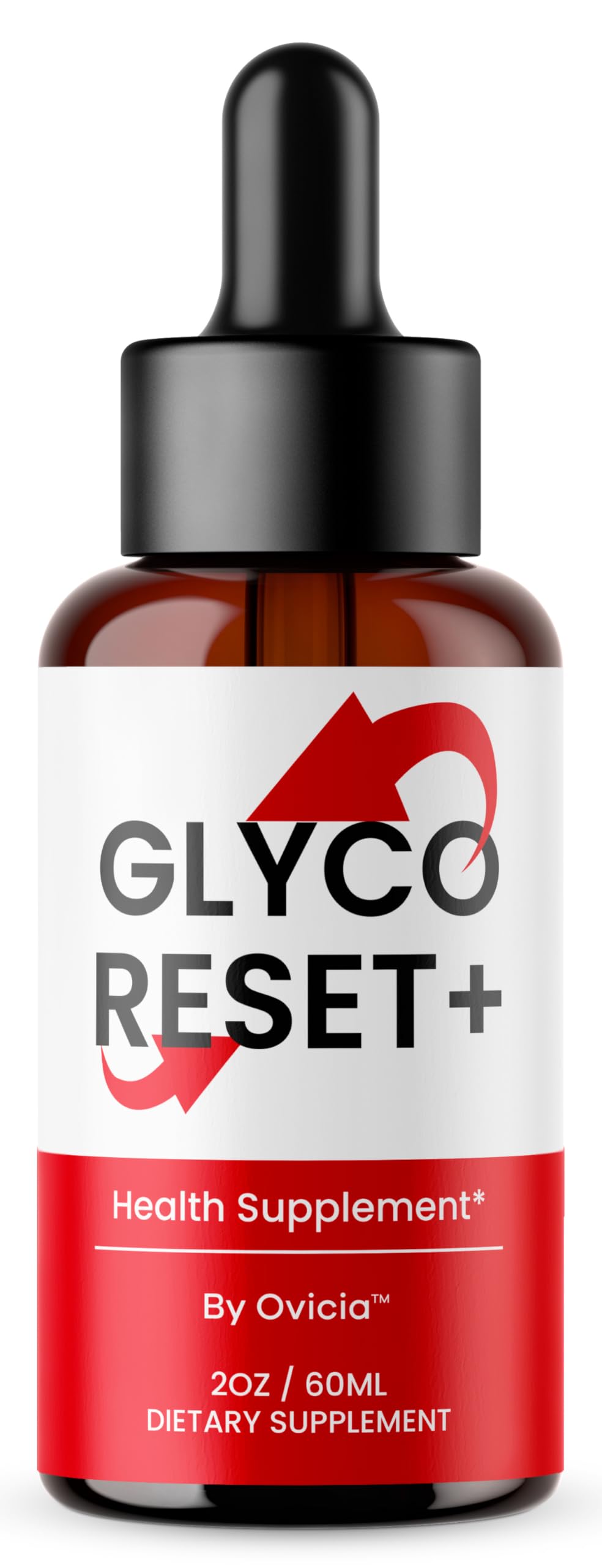Glyco Reset Drops - Official GlycoReset Oral Liquid Drop Advanced Premium Formula Support Maximum Strength, Natural Ingredients Vitamins for Overall Health & Wellness, 1 Bottle for 1 Month