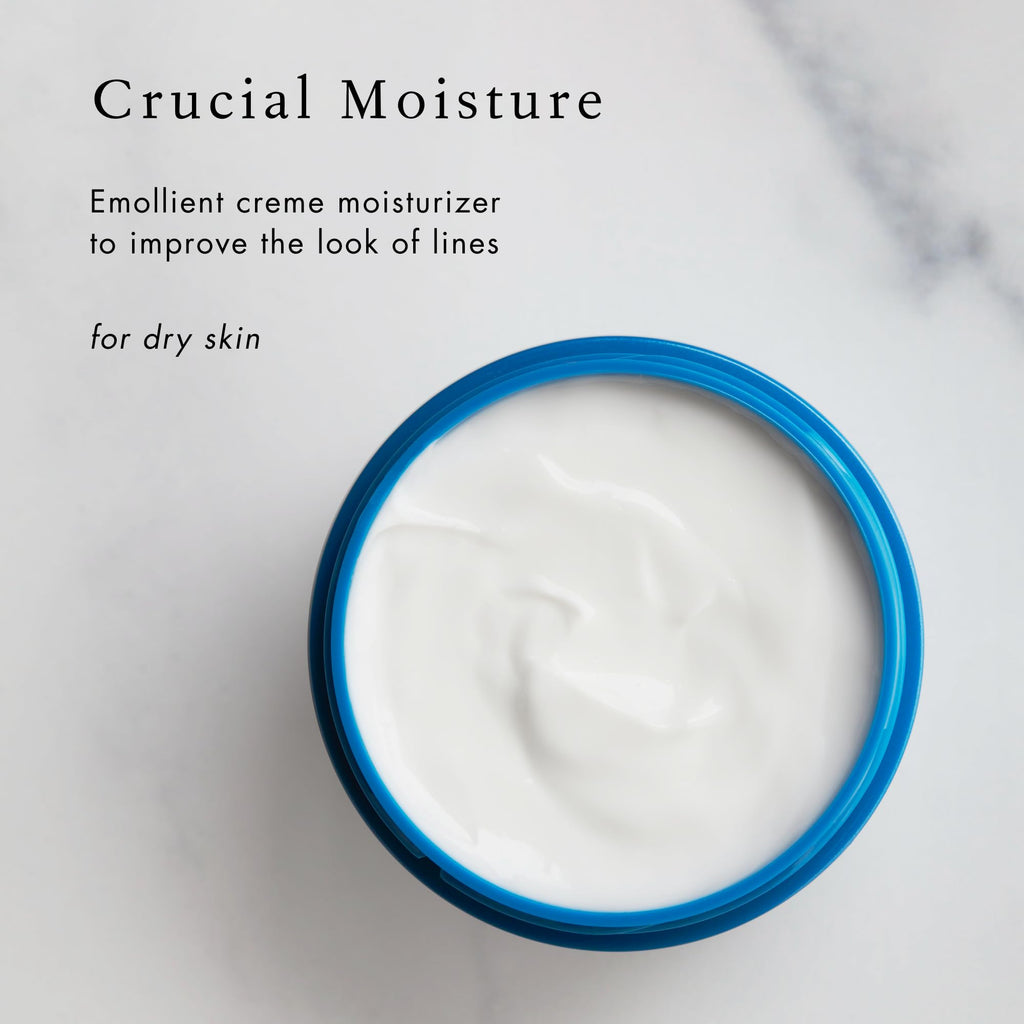 Bioelements Crucial Moisture - 2.5 fl oz - Emollient Cream Facial Moisturizer for Dry Skin - Improve Fine Lines - Vegan, Gluten Free - Never Tested on Animals - AM Moisturizer - Face Lotion