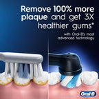 Oral-B iO Series 7G Electric Toothbrush with Replacement Brush Head, White Alabaster