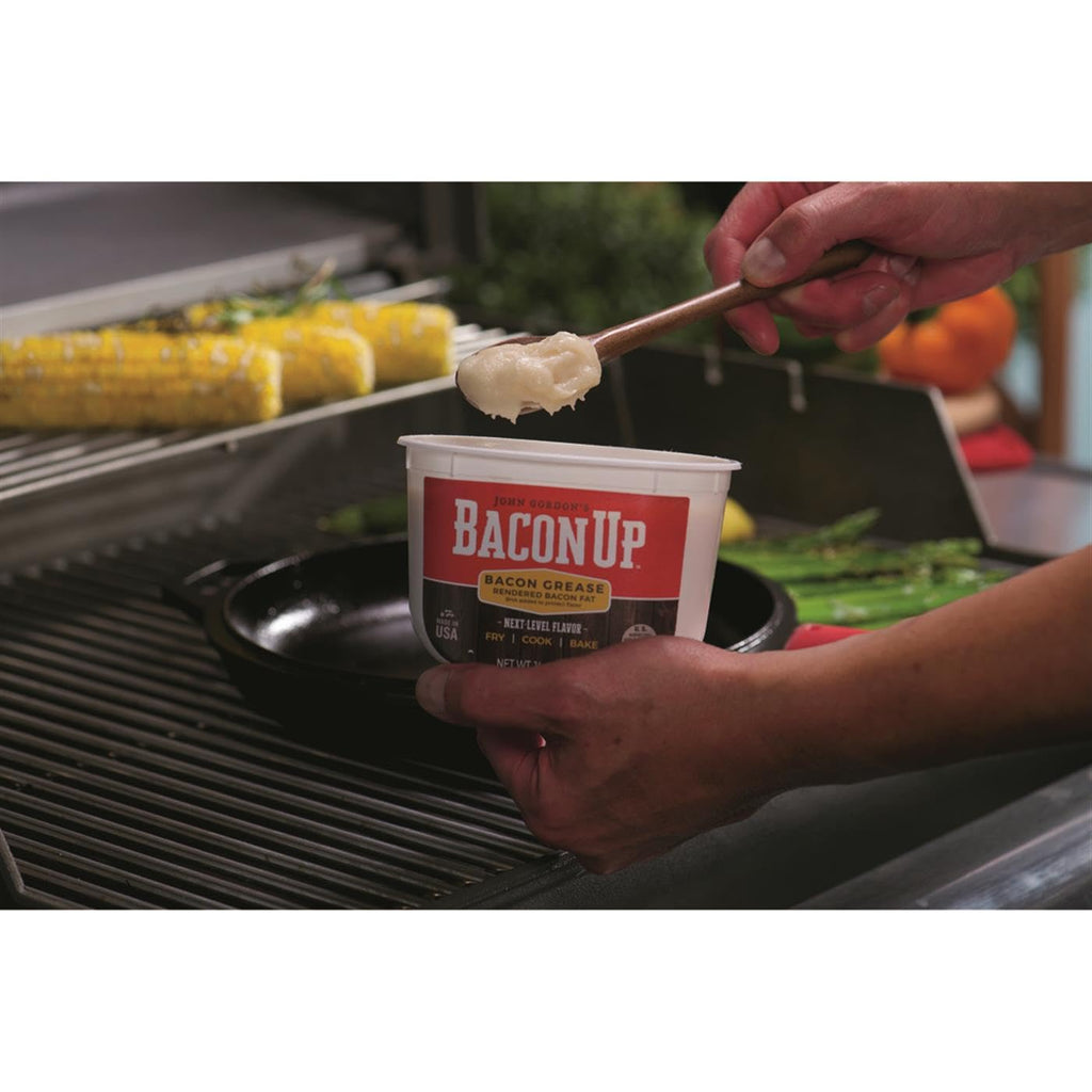 Bacon UpⓇ Bacon Grease for Cooking - 9lb Pail of Authentic Cooking Fat, Turkey Frying and Baking