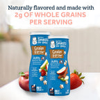 Gerber Baby Snacks Puffs Variety Pack, Banana & Strawberry Apple, 1.48 Ounce - 2 count of four packs, Package may vary, 1.48 Ounce (Pack of 8)