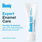Bioniq Classic - 20% Hydroxyapatite Toothpaste, bioHAP and Fluoride Free Daily Use, Clinically Tested - Our Expert Enamel Care, Mint Flavor - 3 x 3.44 Oz