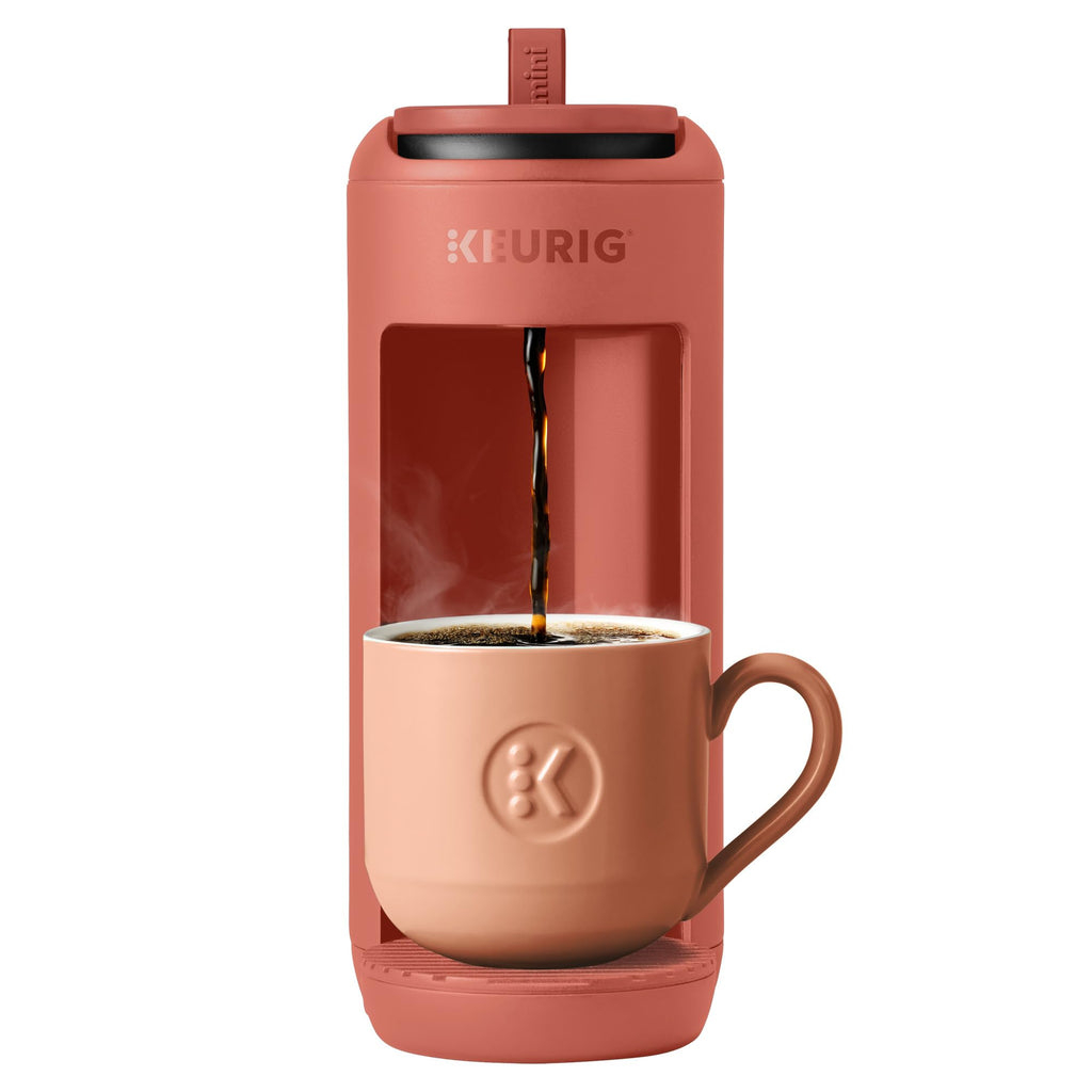 Keurig K-Mini Mate Single Serve K-Cup Pod Coffee Maker, Red Rocks