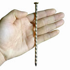 Artificial Turf Stakes, 35 Count 6-Inch,Galvanized Metal Landscape Spikes