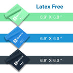 A AZURELIFE Resistance Bands,Professional Long Non-Latex Elastic Stretch Bands,Exercise Bands for Physical Therapy, Yoga, Pilates, Rehab, at-Home or The Gym Workouts, Strength Training