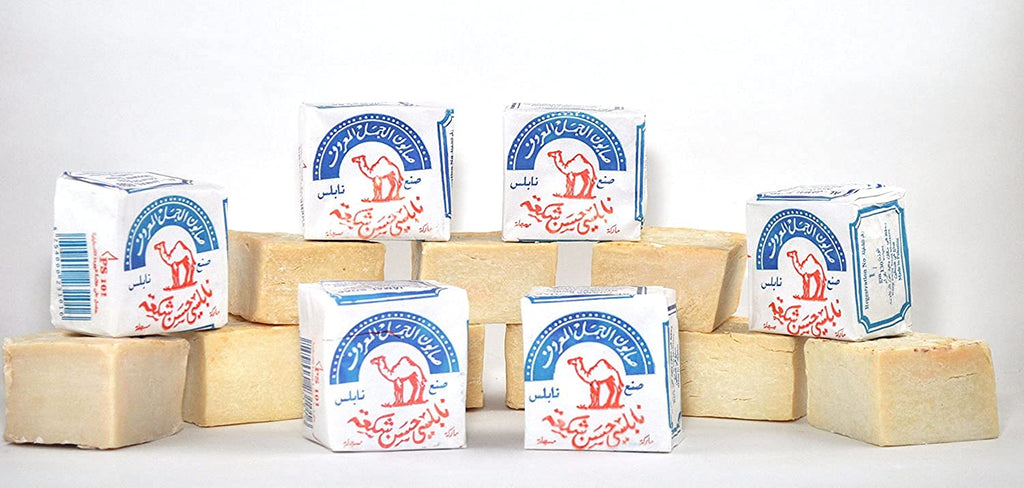 Al-Jamal ~ Palestinian Olive Oil Soap Bar West Bank Holy Land Organic Natural Traditional ~Al-Jamal ~ Nablus (Count 6)