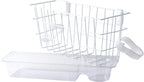 HealthSmart Durable Walker Accessories Basket For Walker | No Tools Needed | Secure Cup Holder & Tray | Walker Accessories Bag - Easy Installation Walker Basket For Folding Walker | 16x5.5x7 inches